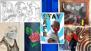 San Antonio artists create murals to increase COVID-19 vaccine awareness