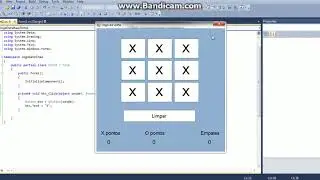 Jogo da velha em C# - Programando botões