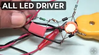 How To Make LED Driver At Home || LED Driver Circuit