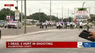 Palm River-Clair Mel shooting leaves 1 dead, 2 wounded; nearby schools placed on lock-in status
