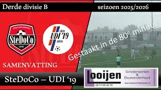 Samenvatting SteDoCo - UDI '19 (13/09/25) gestaakt wegens onweer