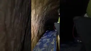 Radioactive underground boat tour England