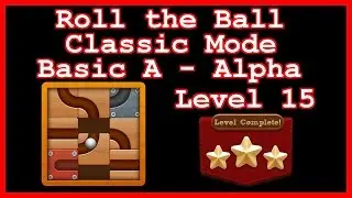 Roll the Ball Alpha Level 15 (Classic - Basic A) - L&ouml;sung Solution Walkthrough
