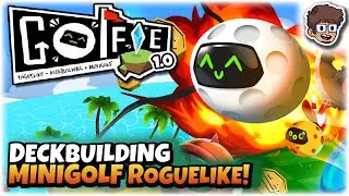 Roguelike Deckbuilder MINI GOLF!! | Let's Try: Golfie 1.0