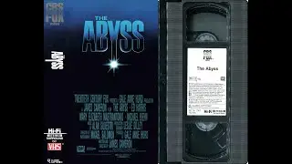 Opening to The Abyss (US VHS; 1990)