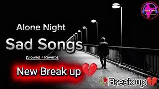 Alone Night Sad Songs (Slowed+Reverb) Break up💔💔 Songs #breakup #song 