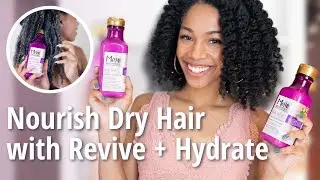 Maui Moisture Revive & Hydrate on Type 4 Hair || Natural Hair Wash Day