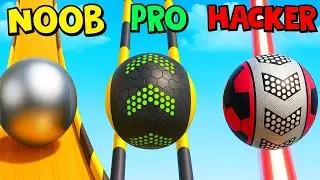 Going Balls❌❌NOOB vs PRO vs Hacker🔥🔥Walkthrough Max Gameplay QQ9744