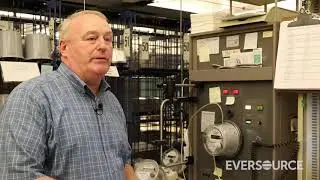 Eversource tests residential meters at its facility in New Britain, CT