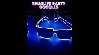 Thug Life LED Party Goggles | Buy Online at Auxa Store