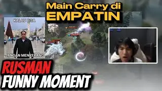 Rusman Main Carry Di Empatin - Rusman Clip #rusmandota2 #dota2
