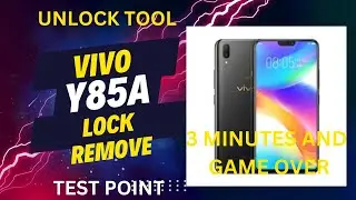 VIVO Y85A Lock Removal in 3 Minutes! (Test Point & Unlock Tool)
