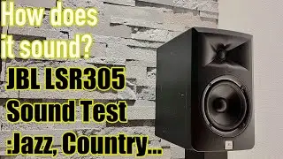 JBL LSR 305 Sound Demo: Country, Jazz, Classical and more