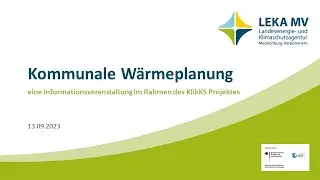 KlikKS Schulung: Kommunale W&auml;rmeplanung