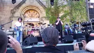 Toto sound check Saratoga California 2015