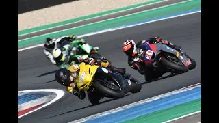 IDC Proclass 19 April full race top 3 battle GSXR600 1:49 Assen