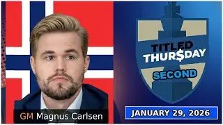 🔴 Magnus Carlsen | Second 3+0 Thursday | January 29, 2026