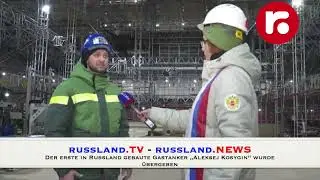 Der erste in Russland gebaute Gastanker &bdquo;Aleksej Kosygin&ldquo; wurde &uuml;bergeben