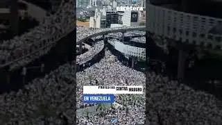 Masivas protestas contra Maduro en Venezuela