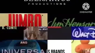 3RFTS, AW, Bear, BC, Cheers, Goosebumps, Knight Rider, PB&J Otter, QL, RR, Square Pegs Credits Remix