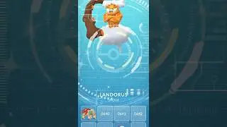 Shiny Landorus Attacks! #Pokemon #PokemonGo #ShinyPokemon #ShinyHunting #LegendaryPokemon