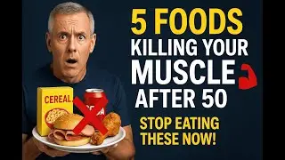 Top 5 Foods Killing Your Muscle After 50 (Most Men Eat These Daily)