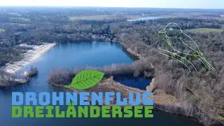 Drohnenflug am Dreil&auml;ndersee in Gronau