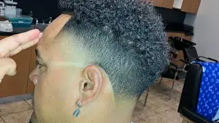JcBarber con High Taper Fade en cabello chino tutorial de Barberia completo 2023