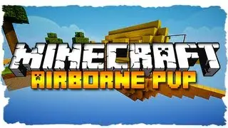 Minecraft Airborne PVP: NEW STRATEGY! #2(Mini Game w/ Friends!) | iJevin