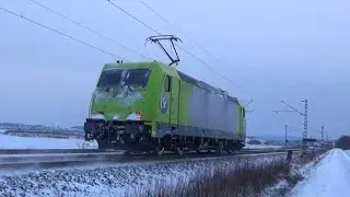 Winter auf der Main Weser Bahn