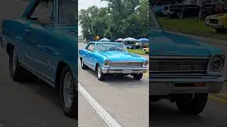 1966 Chevrolet Nova SS Classic Car Drive By Engine Sound Cruisin' Hines 2024