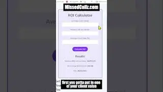 How Much Money Is Lost With Missed calls #shorts #viral #missedcall #missedcall