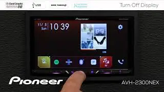Как быстро отключить дисплей на магнитоле Pioneer AVH-NEX 2017