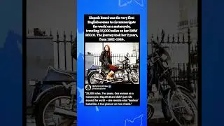 Elspeth Beard: The Woman Who Rode the World #historymaker #history #inspiration #historyfacts