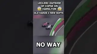 Charles Leclerc overtake on Lewis Hamilton | Silverstone Grand Prix 2022