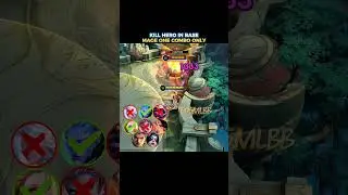 KILL HERO IN BASE MAGE ONLY | MLBB