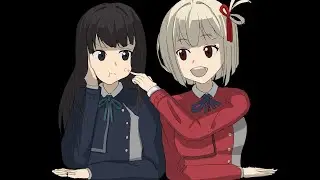 Day 1009 | Daily Art: Chisato Nishikigi/ Takina Inoue from Lycoris Recoil