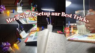 &ldquo;Organizing My Study Desk + Simple Study Tricks 🌿| Study Aura Vlogs&rdquo; #studymotivation #studytricks 