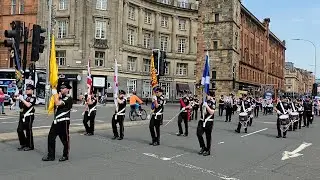 Cambuslang Volunteers Flute Band - CGLOG Junior parade 21st June 2025