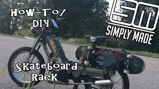 Motorbike Skateboard Rack | How To