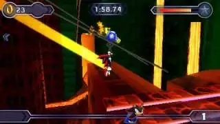 Sonic Rivals 2-Shadow Story-Chaotic Inferno Zone-Act 1