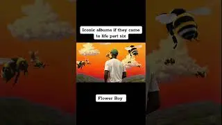 Flower Boy album cover if it came to life #viral #music #tylerthecreator #trending