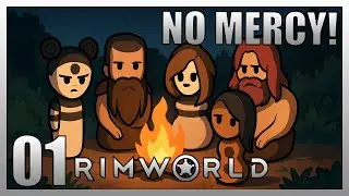Can 5 Survivors REALLY Survive with NOTHING?! | Emberclaw Clan Ep 1 | RimWorld