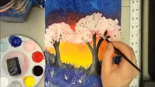Spring Tree Painting