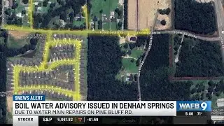 Boil water advisory issued for part of Denham Springs