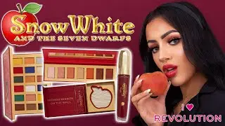 I HEART REVOLUTION X SNOW WHITE COLLECTIE TESTEN !!