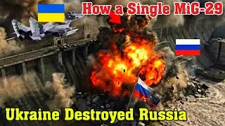 How a Lone Ukrainian MiG-29 Reportedly Crippled a Russian Supply Line | Tactical Breakdown