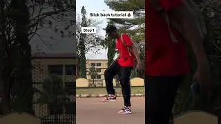 Slick back tutorial 🔥#slickback #tutorial #jubislide#viralchallenge #trending #shortsfyp #dance
