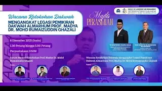 ABIM & Legasi Dakwah Almarhum Prof. Madya Dr. Mohd Rumaizuddin Ghazali