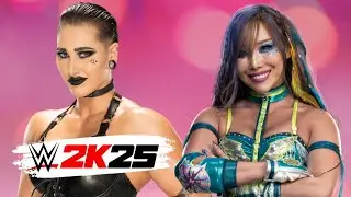 Rhea Ripley Vs Kairi Sane #wwe2k25